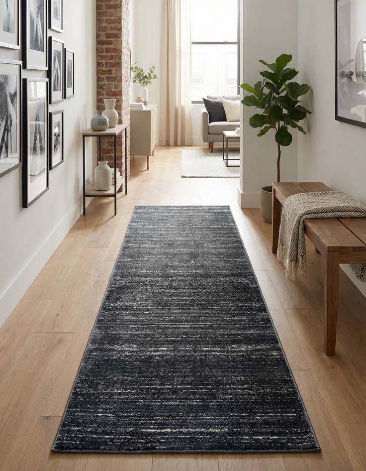 Detail image of 2' 7 x 8' Uptown Madison Avenue Runner Rug