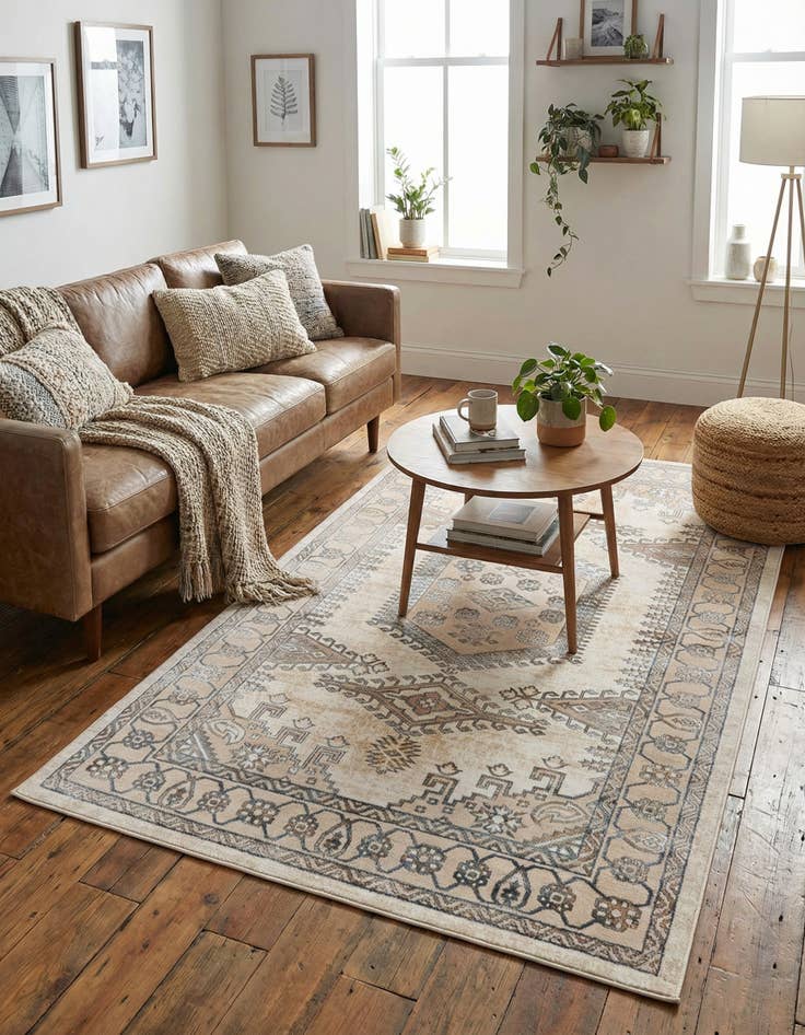 Detail image of 5' 3 x 8' Highbury Rug