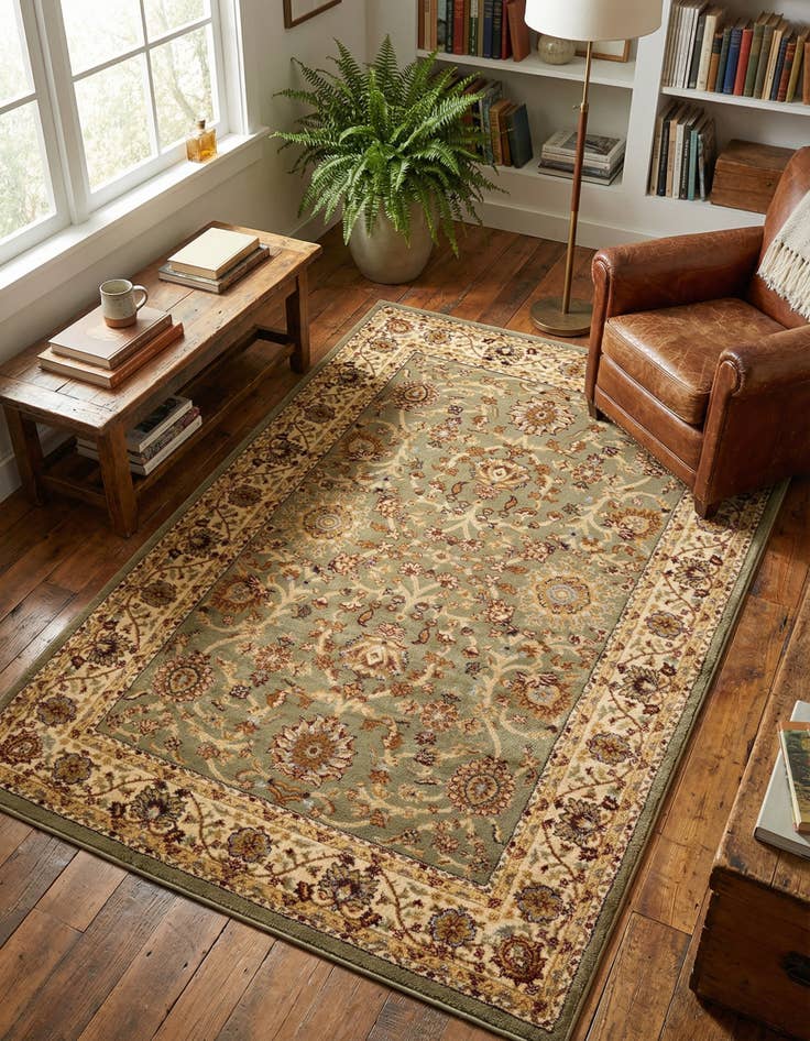 Detail image of 5' 3 x 8' Classic Agra Rug