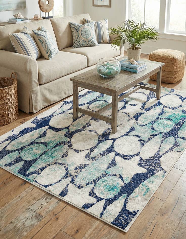 Detail image of 6' x 9' Ariel Rug