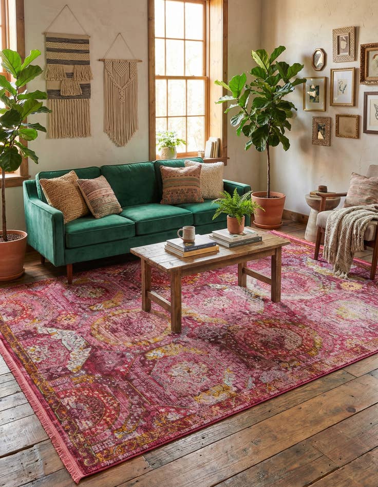 Detail image of 8' x 11' Santiago Rug