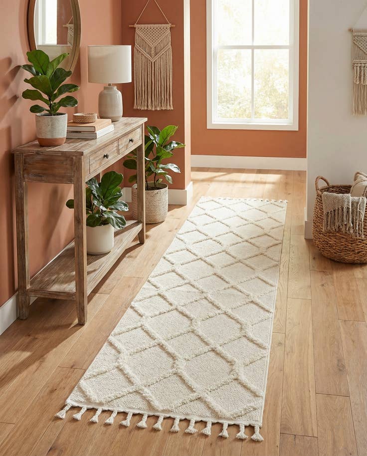 Detail image of 2' x 8' Boho Runner Rug