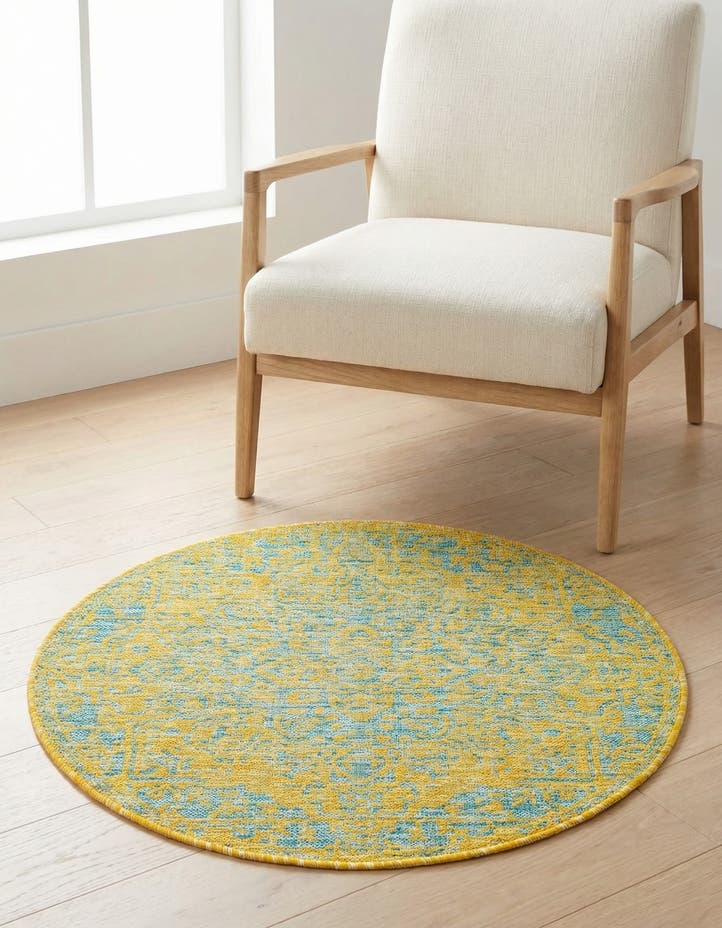 3' x 3' Easy-Clean Jill Zarin Dubai Indoor...