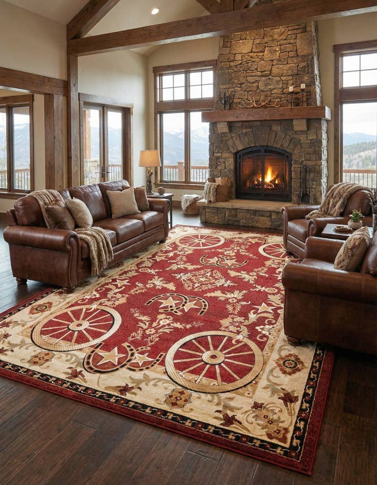 Detail image of 10' x 14' Pioneer Rug