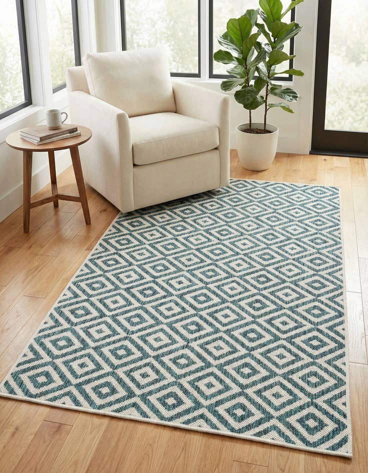 Detail image of 3' x 5' 3  Washable Jill Zarin Costa Rica Indoor / Outdoor Rug