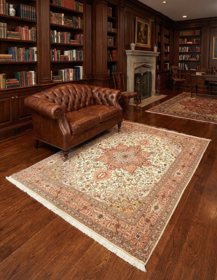 Detail image of 4' 11 x 6' 9 Tabriz Rug