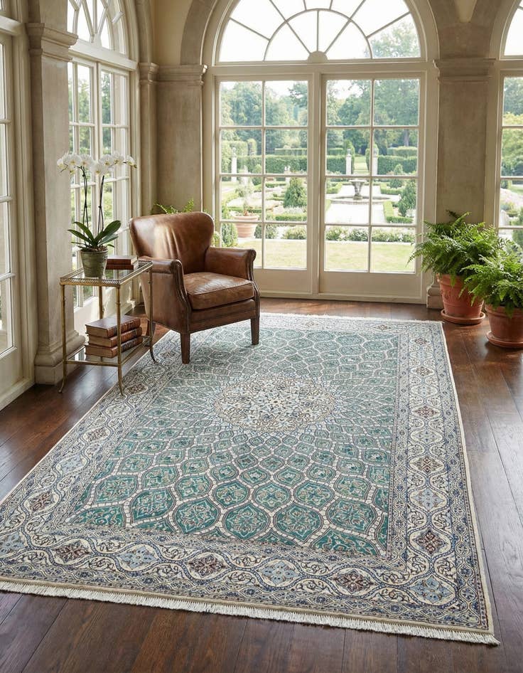 Detail image of 5' 1 x 7' 9 Nain Rug