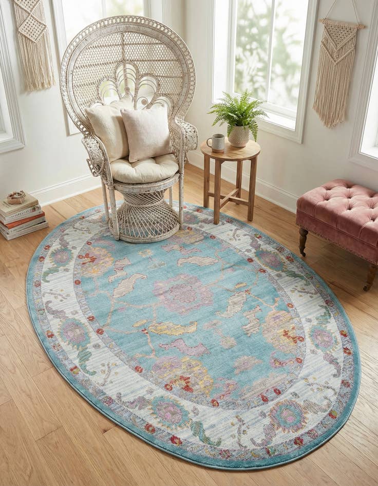 Detail image of 5' 5 x 8' Paragon Oval Rug