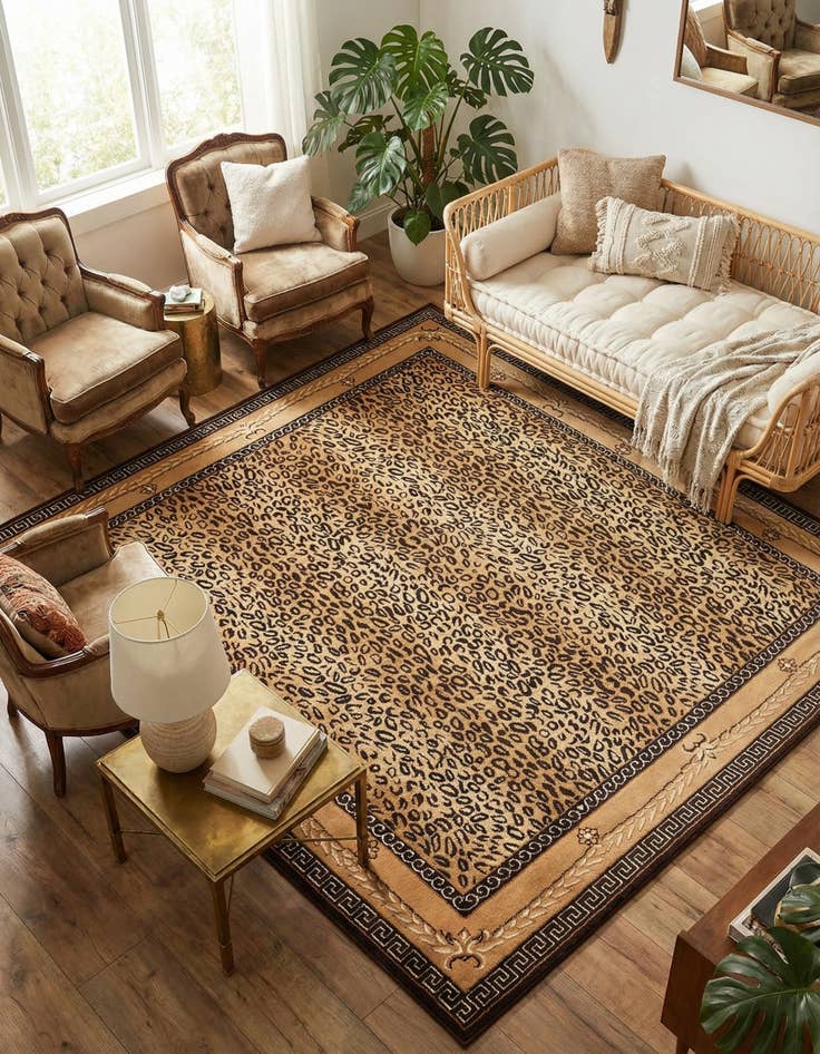 Detail image of 10' x 10' Safari Square Rug