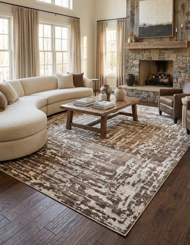 Detail image of 10' 8 x 14' Hermitage Rug