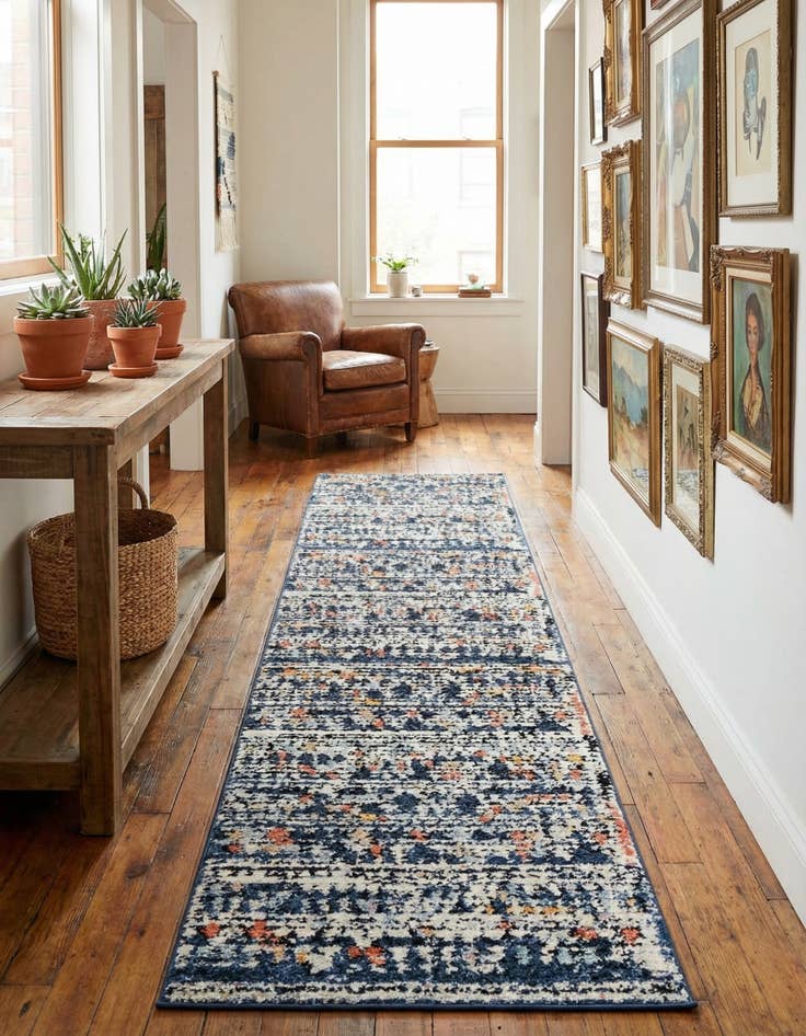 Detail image of 2' 7 x 12' Morocco Runner Rug