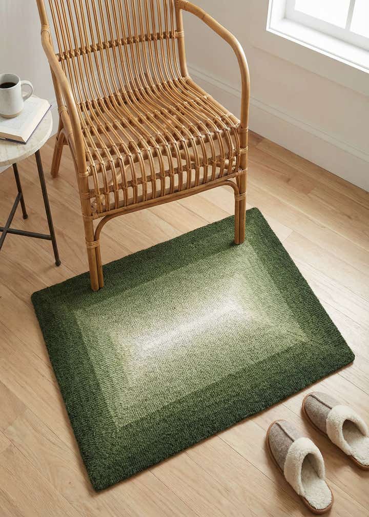 2' x 3' 1 Ombre Wool Rug