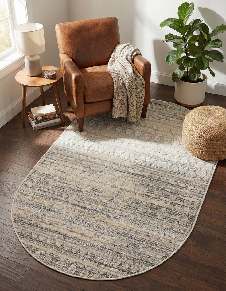 Detail image of 3' 3 x 5' 3 Arlo Oval Rug