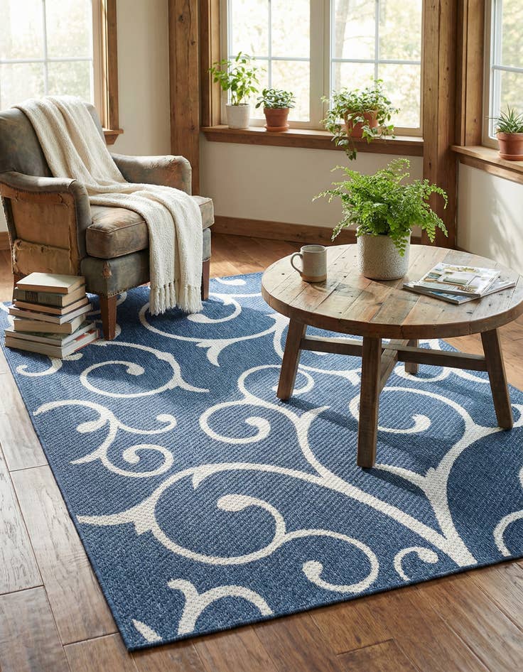 Detail image of 4' 2 x 6' Georgia Rug