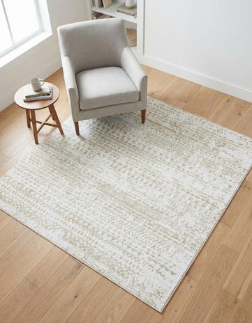 5' 3 x 5' 3 Hermitage Square Rug