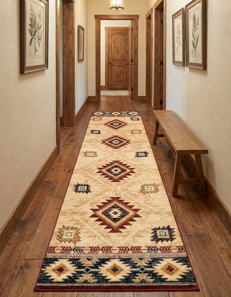 Detail image of 3' x 12' Pioneer Runner Rug