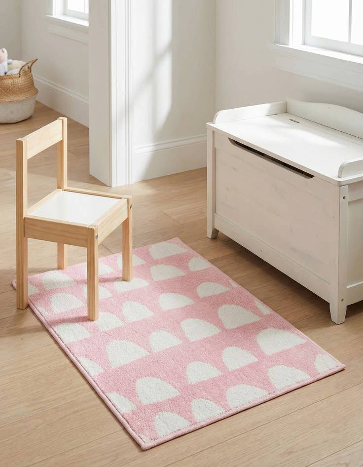 Detail image of 2' 2 x 3' Whimsy Kids Rug