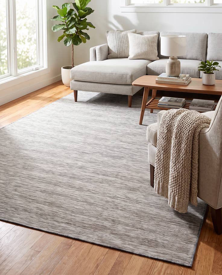 Detail image of 8' 4 x 11' 4 Easy-Clean Solid Indoor / Outdoor Rug