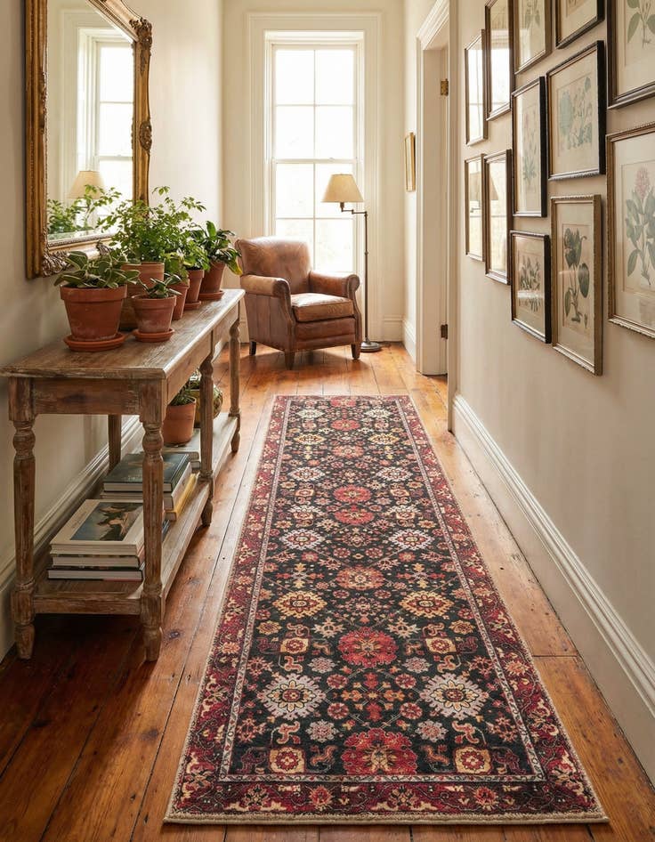 Detail image of 2' 7 x 10' Timeless Runner Rug