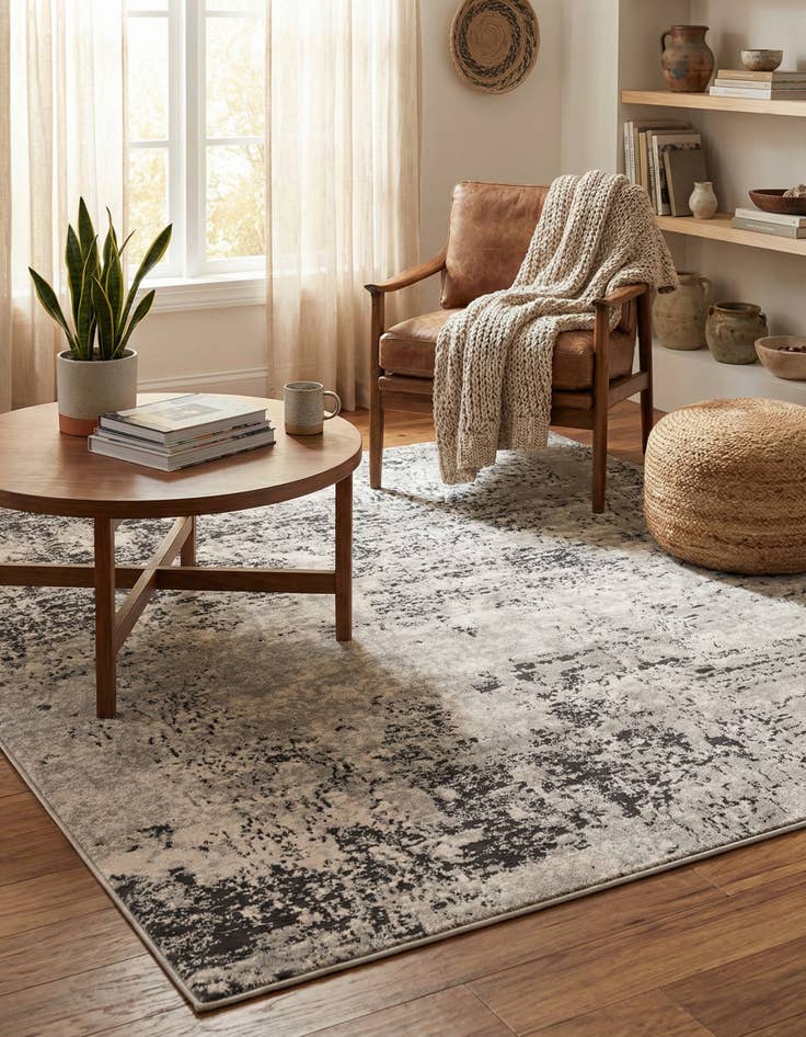 Detail image of  6' x 6' Leipzig Square Rug