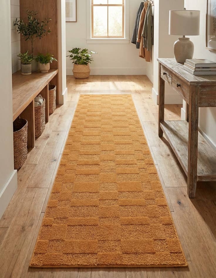 Detail image of 2' 7 x 12' Textura Designer Runner Rug