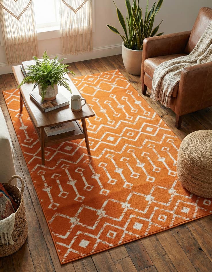 Detail image of 3' x 5' 3 Kasbah Trellis Rug