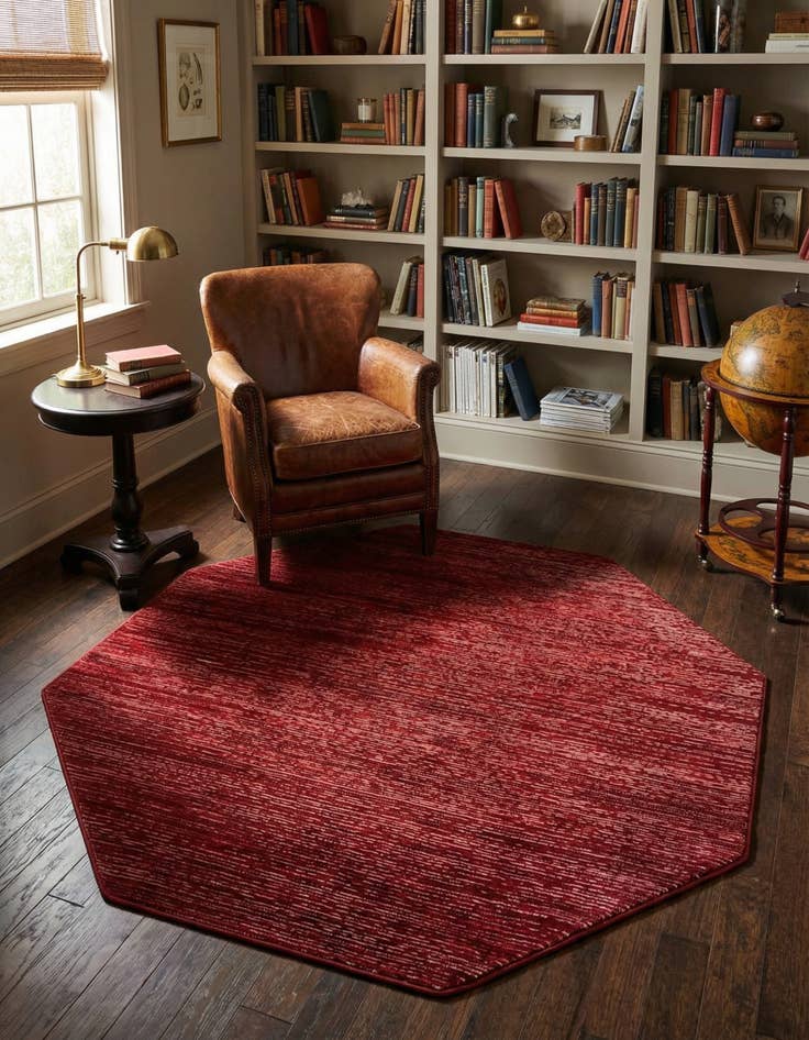 Detail image of 5' 3 x 5' 3 Finsbury Octagon Rug