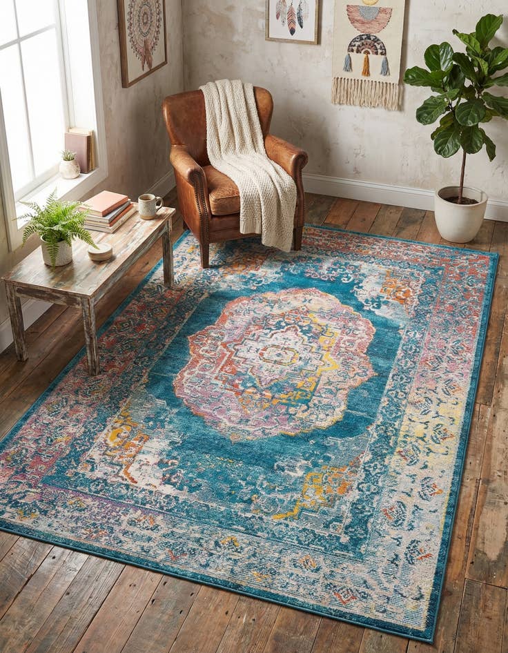 Detail image of 5' x 8' Amulet Rug