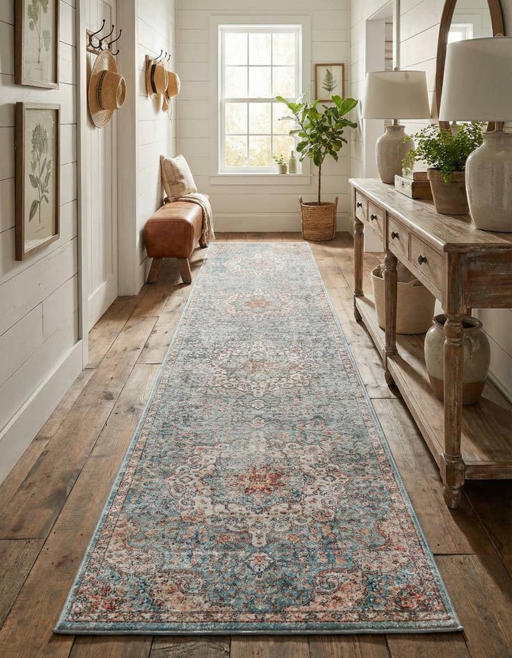 Detail image of 2' 7 x 13' Newport Runner Rug