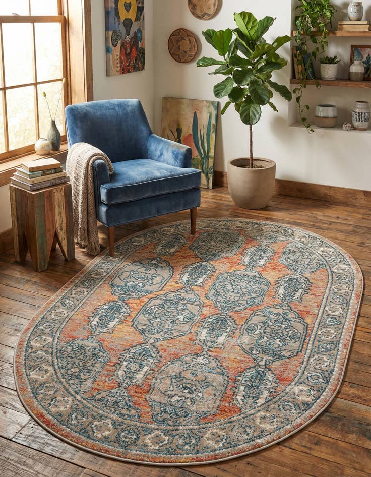 Detail image of 4' x 6' Lola Oval Rug