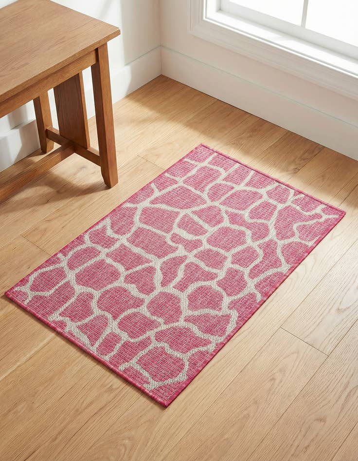 Detail image of 2' x 3'  Washable Safari Indoor / Outdoor Rug