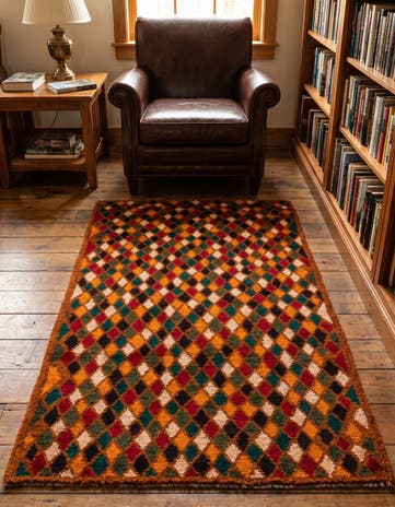 2' 8 x 4' 4 Hand Knotted Balouch Wool Rug