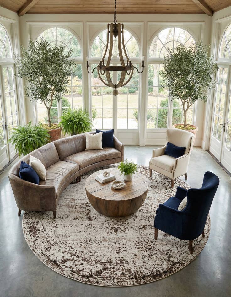 Detail image of 13' x 13' Monaco Round Rug