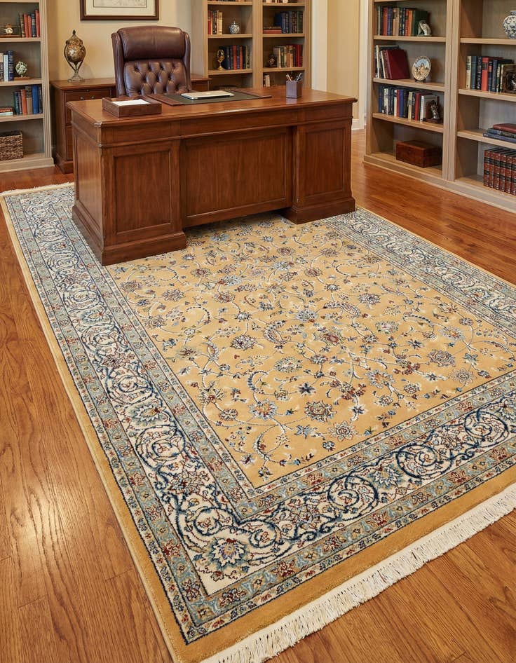 Detail image of 6' x 9' Nain Design Rug