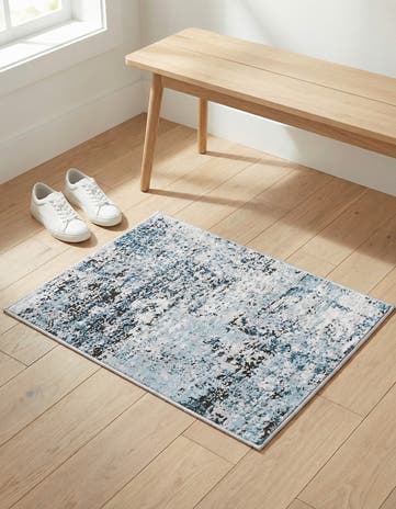 Blue Leipzig Rug