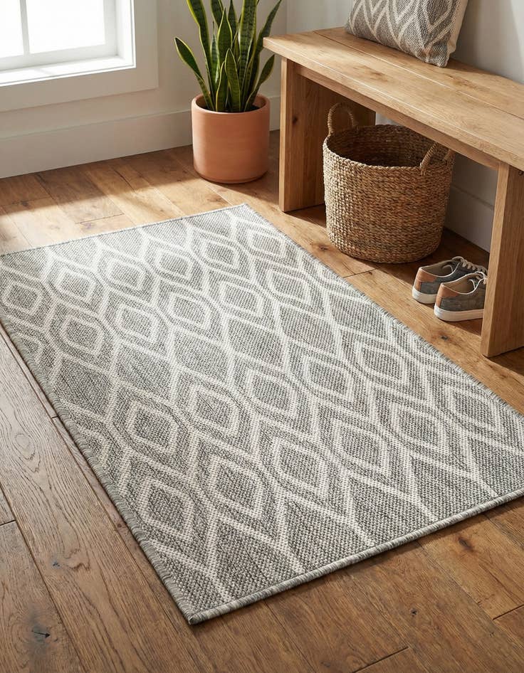 Detail image of 2' x 3'  Washable Jill Zarin Turks and Caicos Indoor / Outdoor Rug