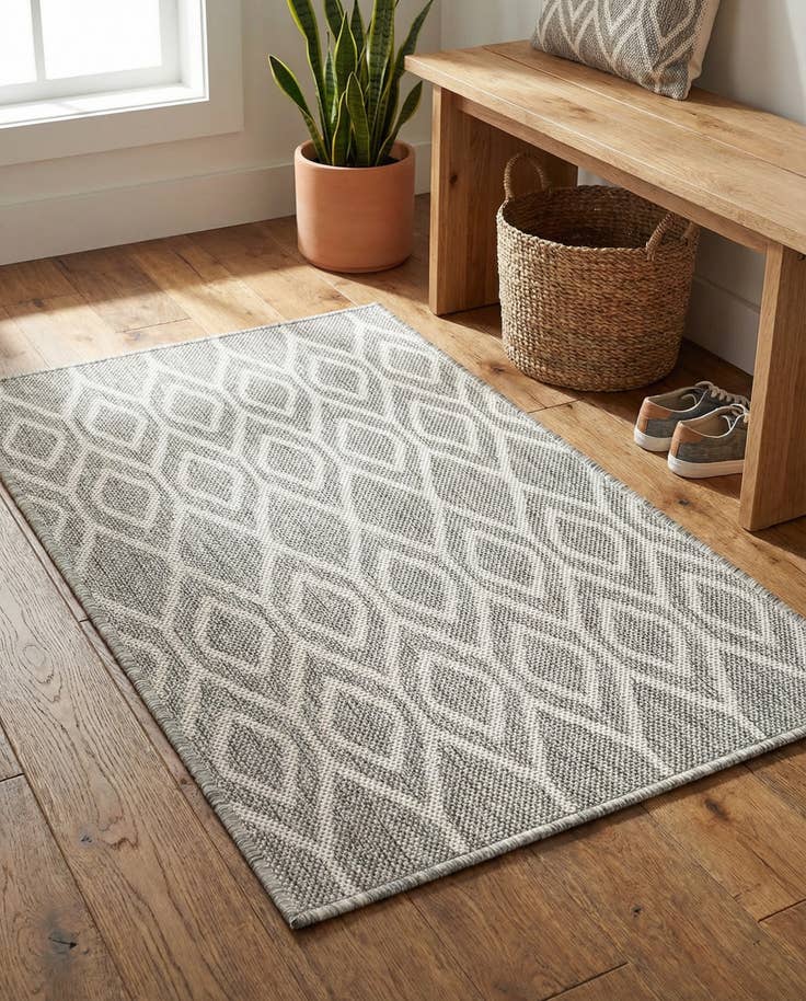Detail image of 2' x 3' Easy-Clean Jill Zarin Turks and Caicos Indoor / Outdoor Rug