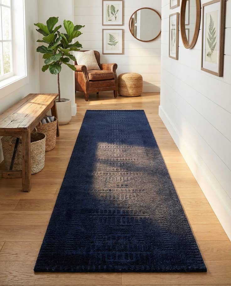 Detail image of 2' 7 x 12' Textura Designer Runner Rug