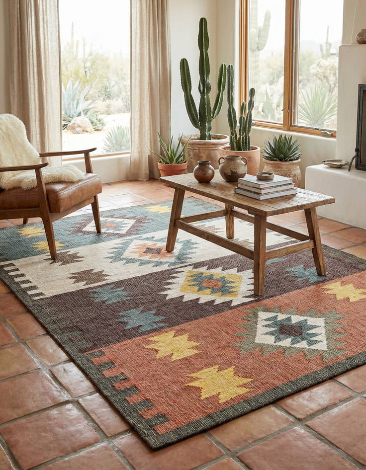 Detail image of 7' 10 x 10'  Hand Woven Kala Handwoven Jute Rug