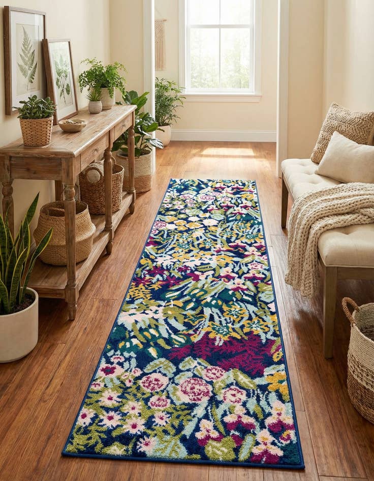 Detail image of  2' x 8' Bloom Runner Rug