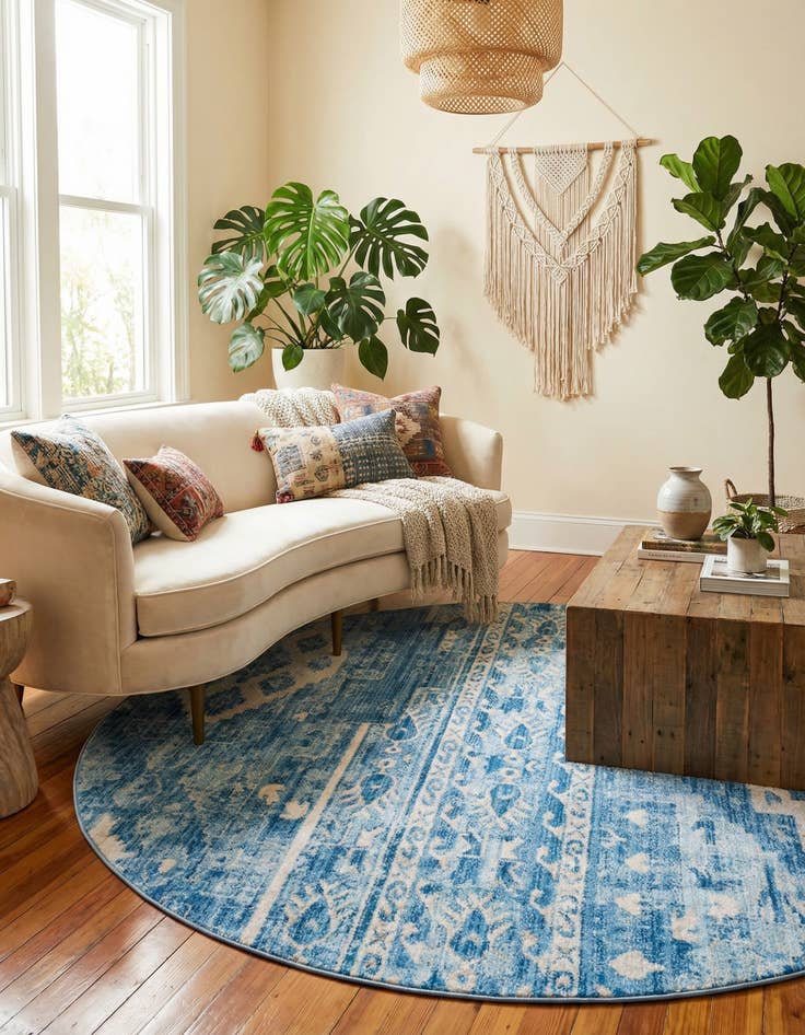 Detail image of 8' x 8' Vega Round Rug