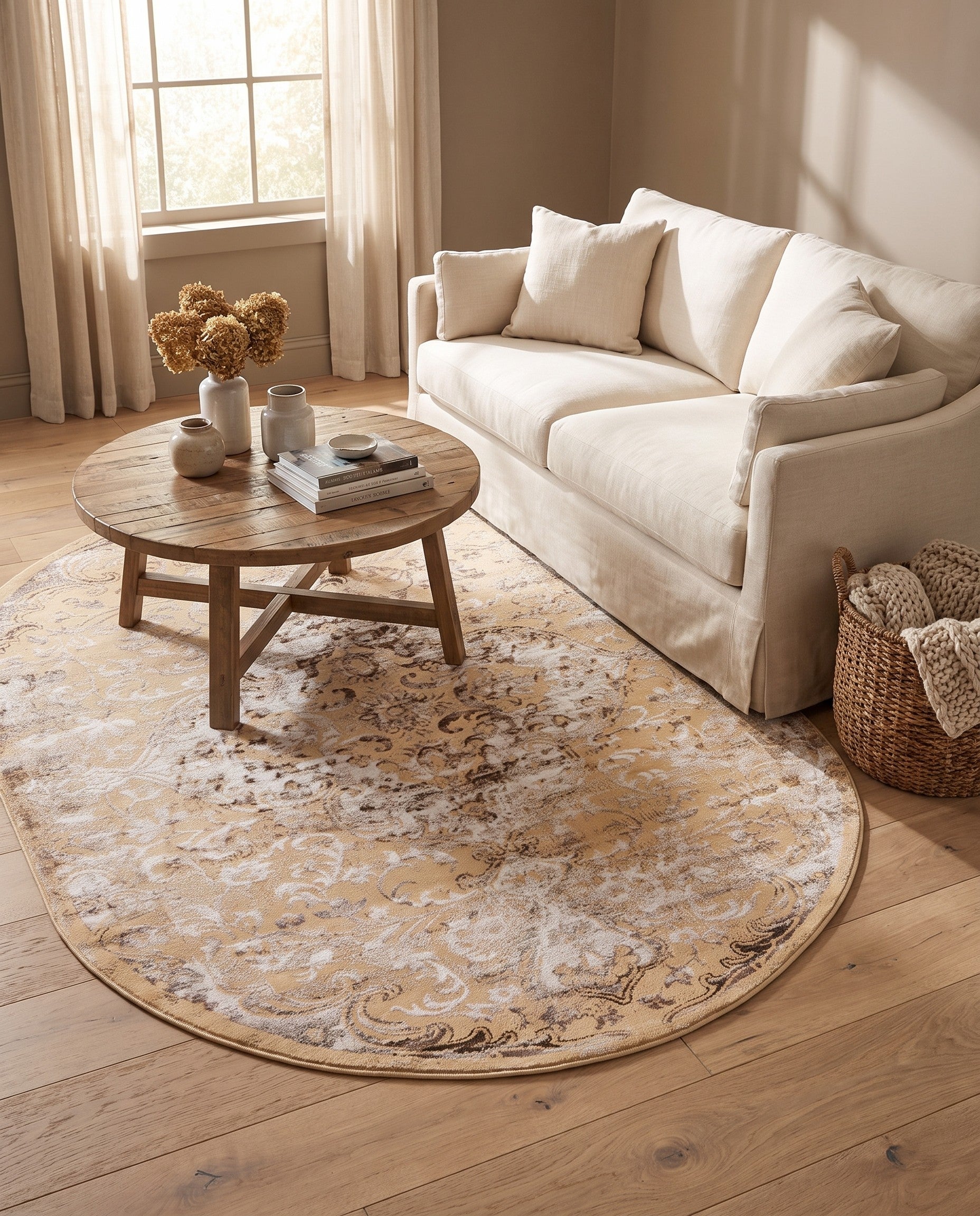 5' 3 x 8' Highbury Oval Rug