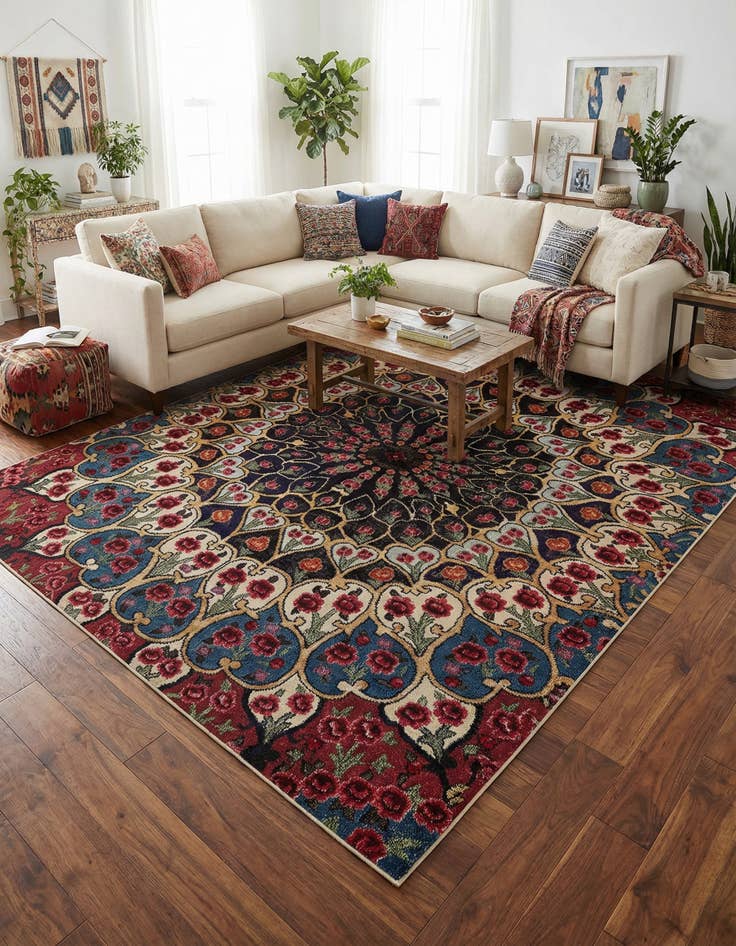 Detail image of 9' x 12' 2  Washable Arte Rug