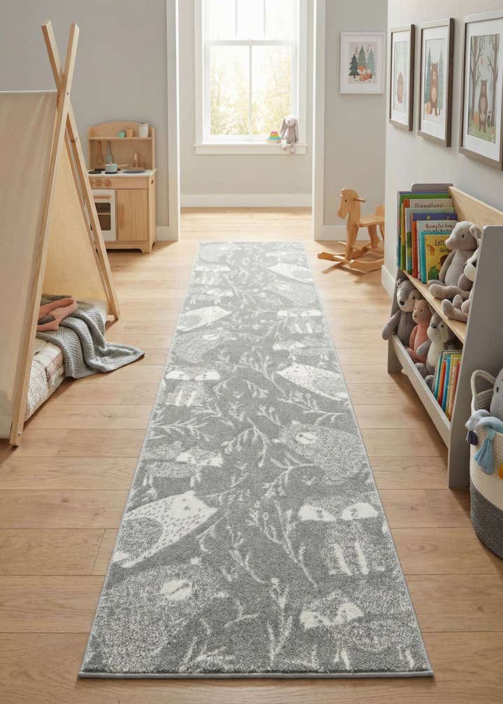 2' 7 x 12' Whimsy Kids Runner Rug