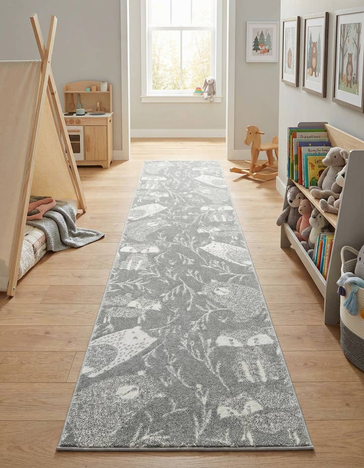 Detail image of 2' 7 x 12' Whimsy Kids Runner Rug