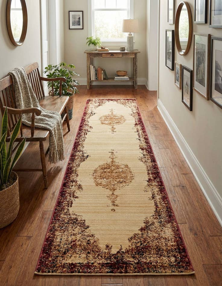 Detail image of 2' 2 x 9' 10 Charlestown Runner Rug