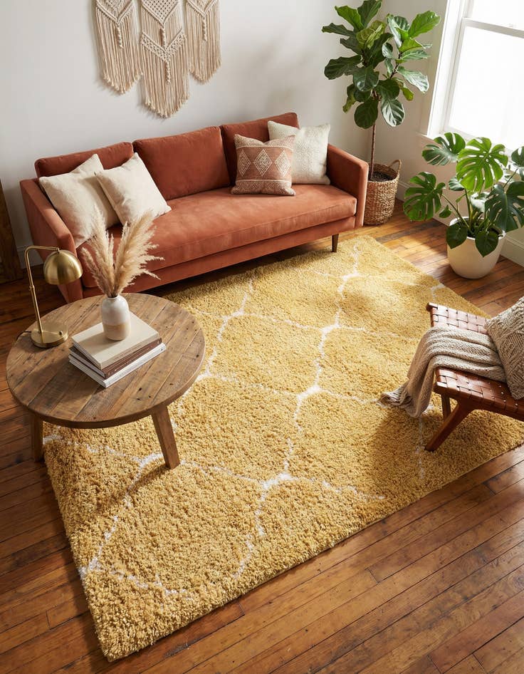 Detail image of 5' x 8' Marrakesh Shag Rug