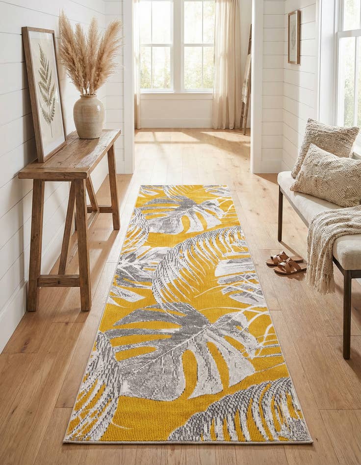 Detail image of 2' x 6' Blossom Runner Rug