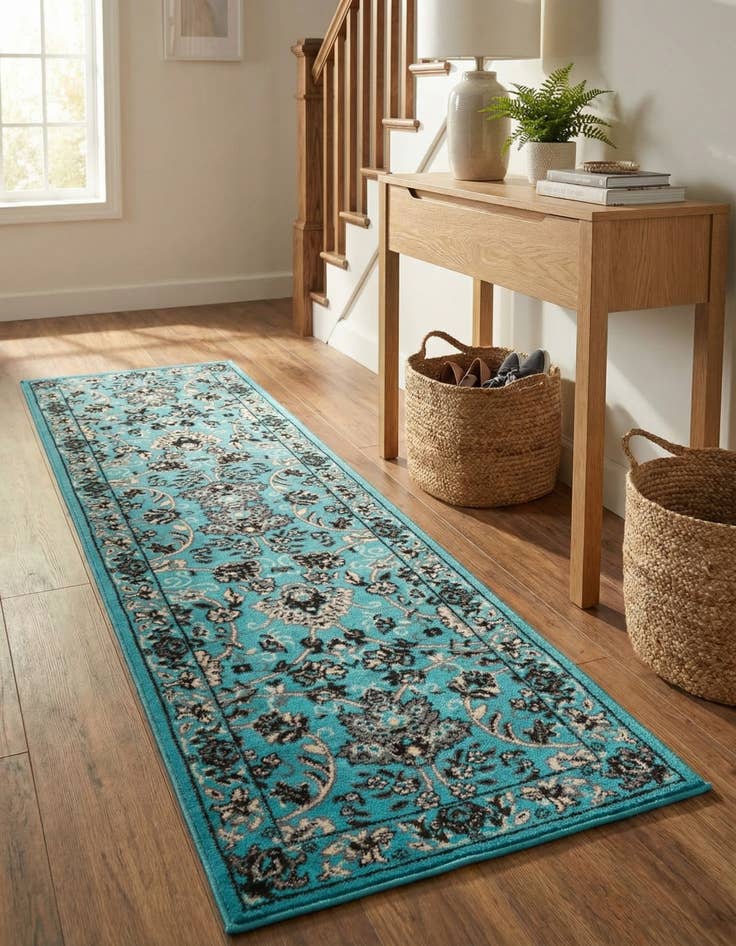 Detail image of 2' x 8' 2 Yasmin Runner Rug