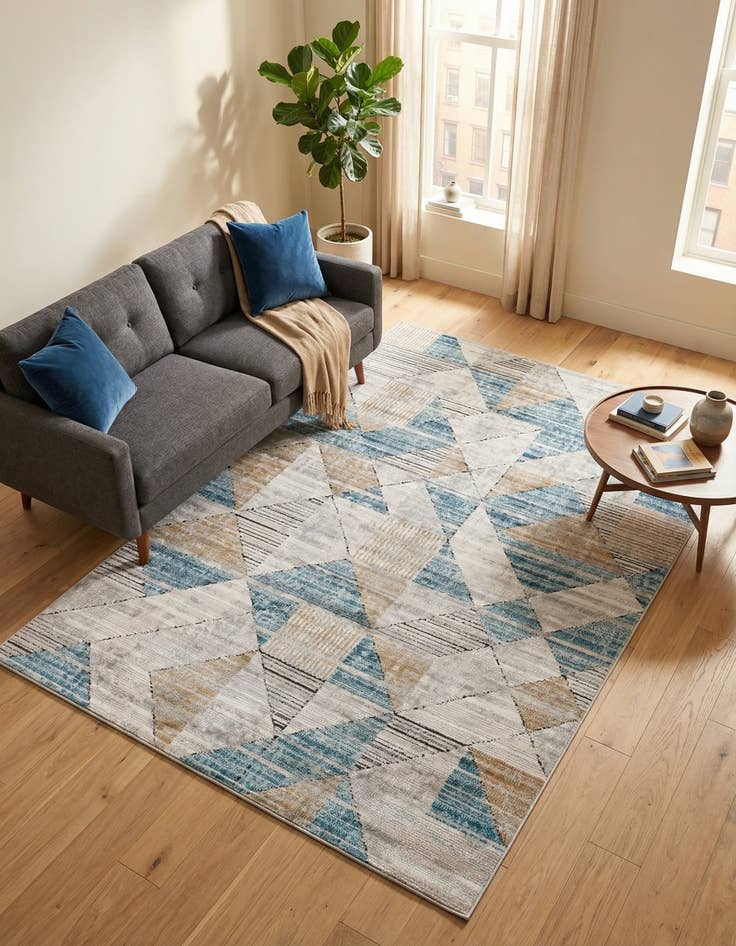 Detail image of 5' x 8' Leipzig Rug